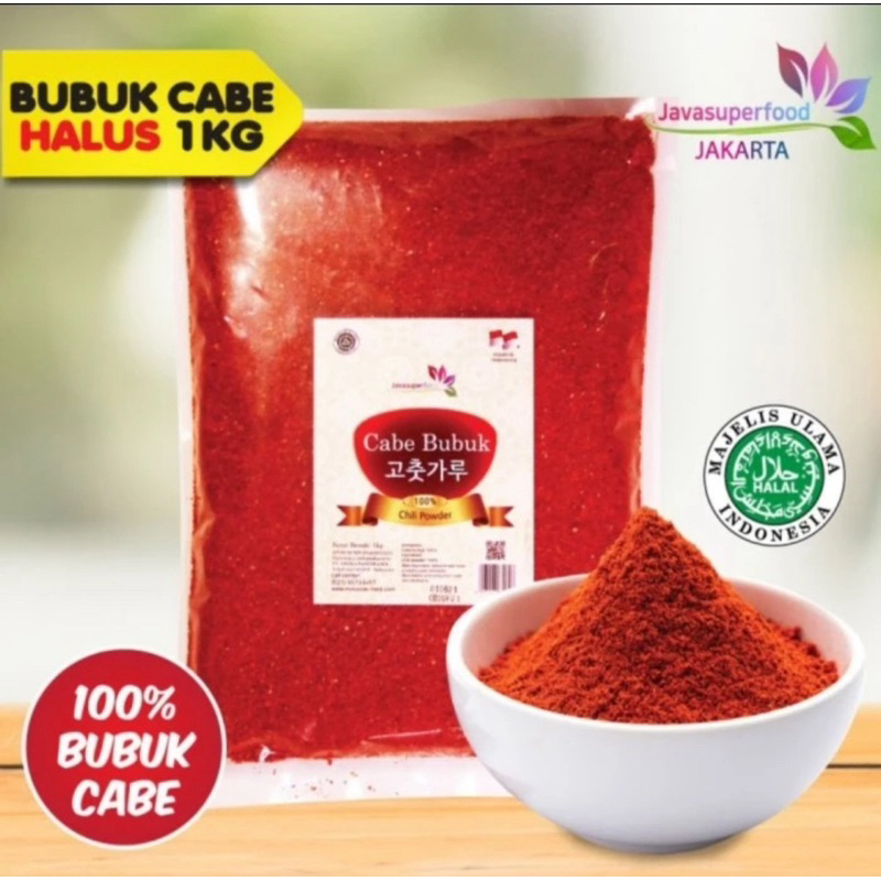 

Gochugaru bubuk halus cabe korea 1 kg/chili powder