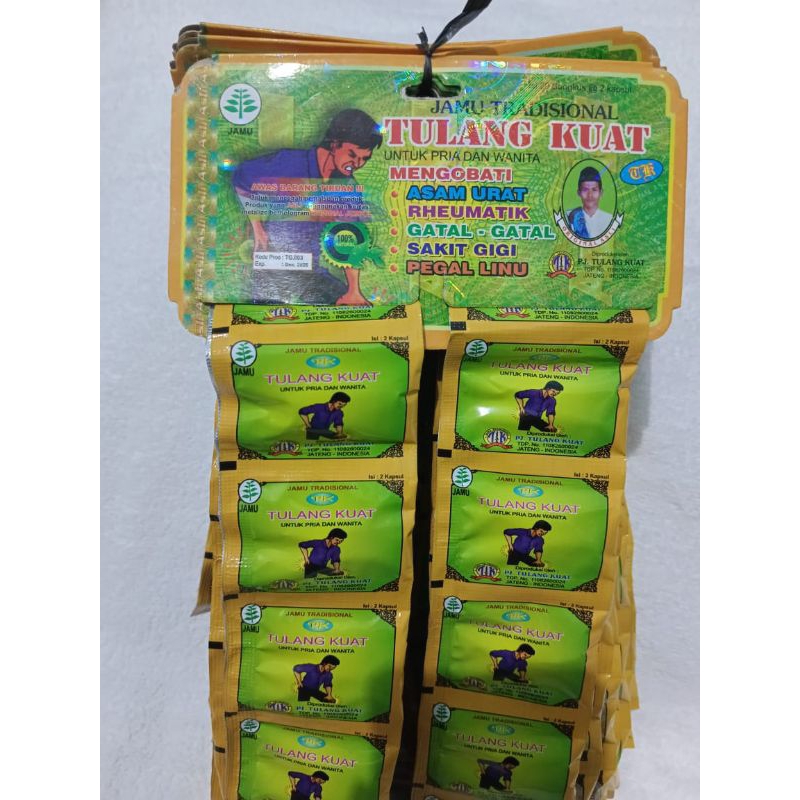 Tulang Kuat kapsul pegal linu