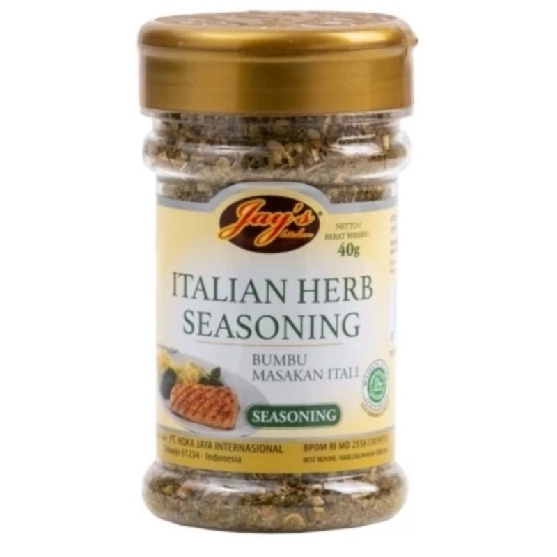 

Jays Italian Herb Seasoning (Bumbu Masakan Italia) 40 g