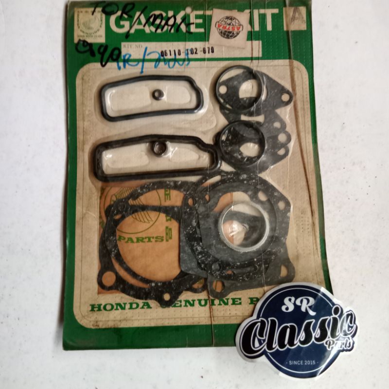 topset gasket paking Honda ct90 ct90k 06110-102-670 original japan
