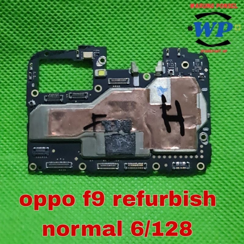 MESIN OPPO F9 REFURBISH HIDUP NORMAL TINGGAL PAKAI RAM 6/128