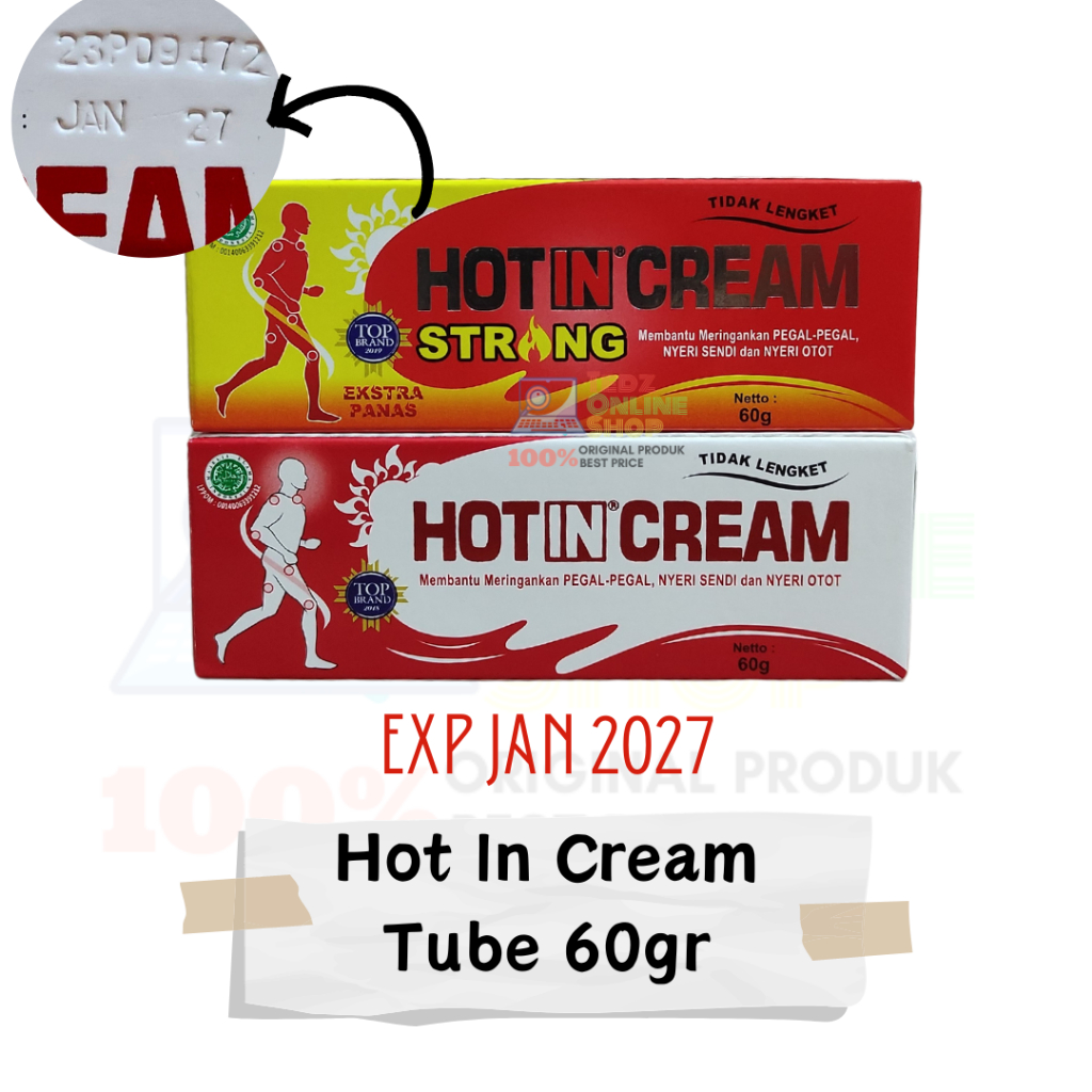 Hot In Cream Tube 60 gr / Hotin Cream Tube 60 gr