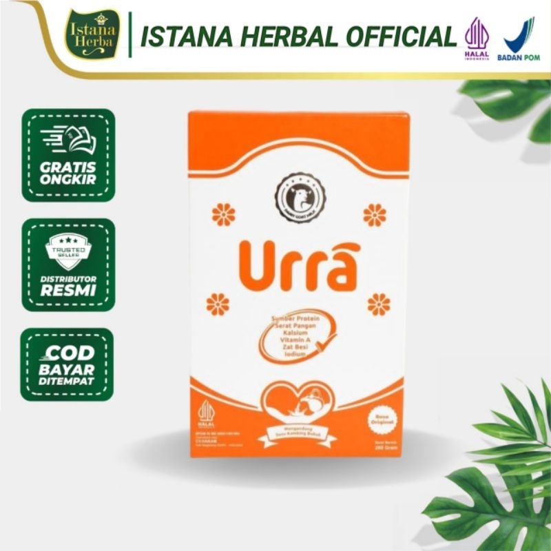 

Susu URRA Susu Kambing Saanen Asli Rendah Kasein dan Tinggi Kalsium Untuk Penambah Berat Badan