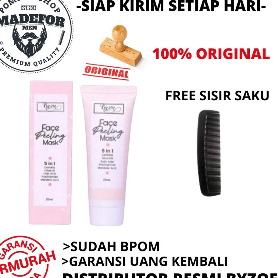 PALING AMPUH BYZOE PEELING MASK MASKER PEELING WAJAH BYZOE 5 IN 1 FACE PEELING MASK