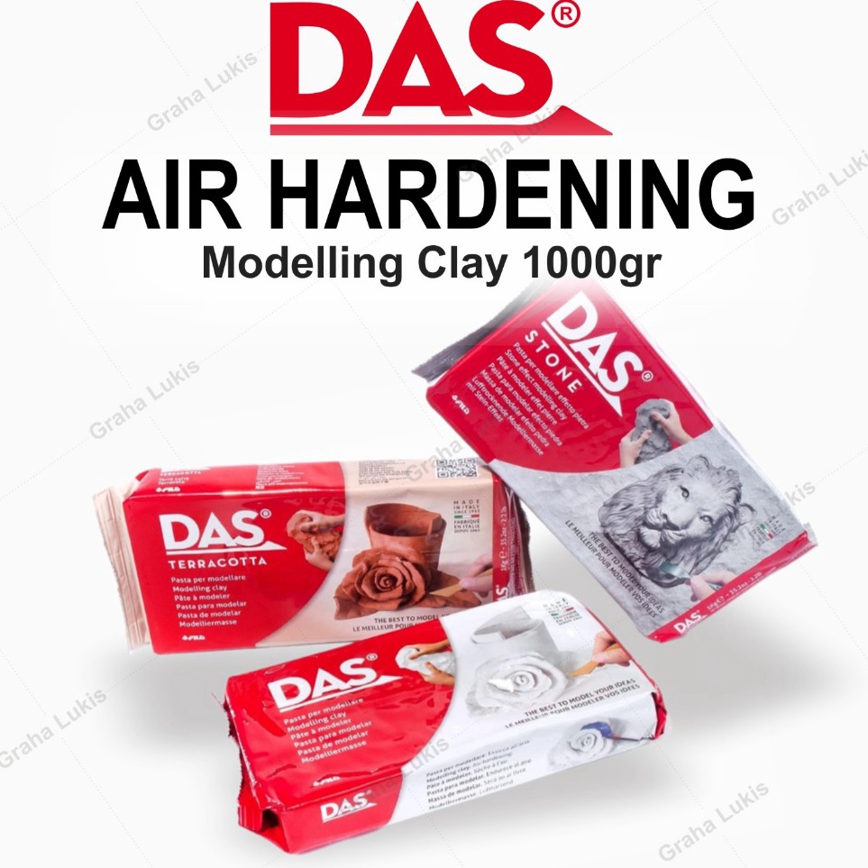 

KODE R27B DAS Modelling Air Drying Clay 1gr White Stone Terracotta