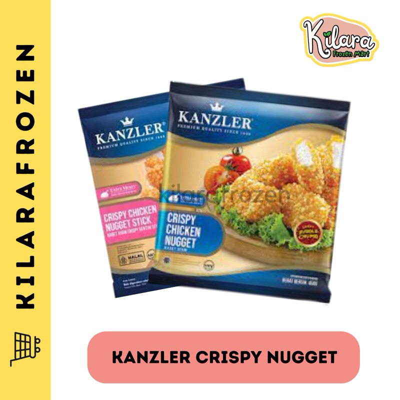 

KANZLER CRISPY CHICKEN NUGGET / CRISPY STIK 450 GRAM