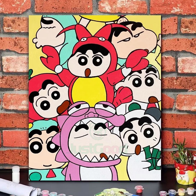 

KODE S16Z Paint By Number 4x3cm PAINTING BY NUMBER DIY Kanvas Lukis Untuk Anak Canvas Painting with Frame