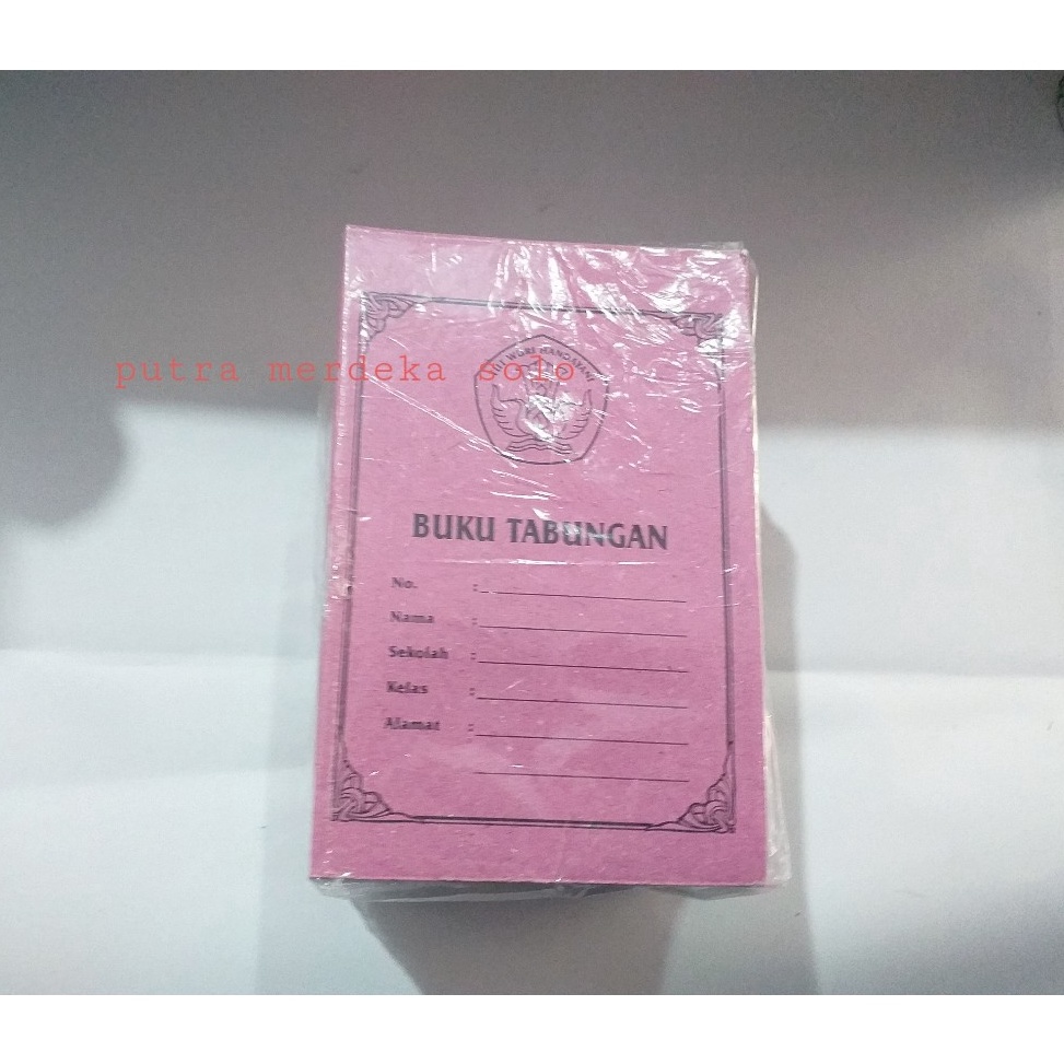 

KODE U29S Buku Tabungan Murah 1 Pak Isi 1 Buku