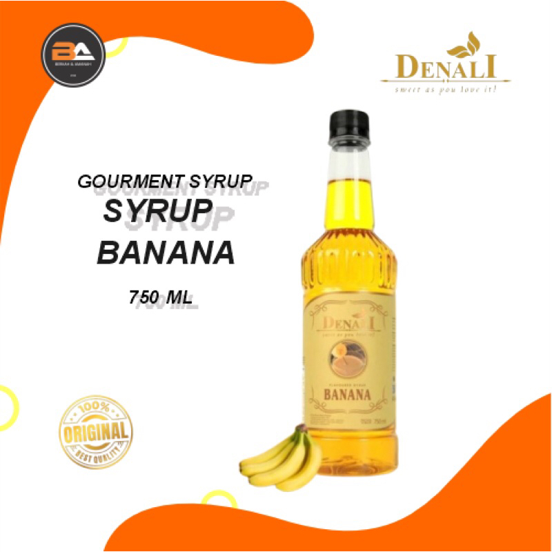 

SYRUP DENALI BANANA 750ML