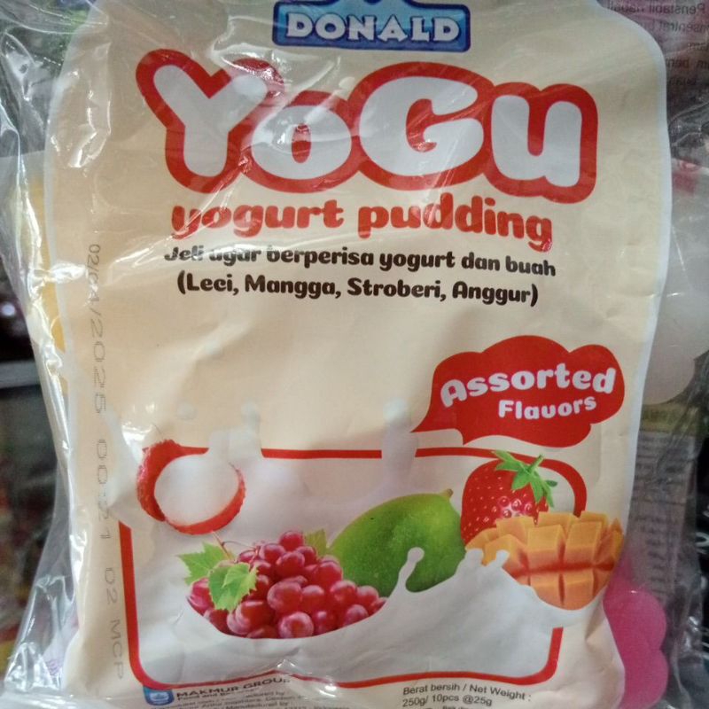 

YOGU yogurt puding 250g/10pcs @25g