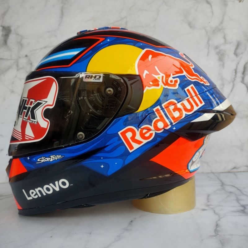 NHK Mark 1 1V costum Jorge Martin Black glossy