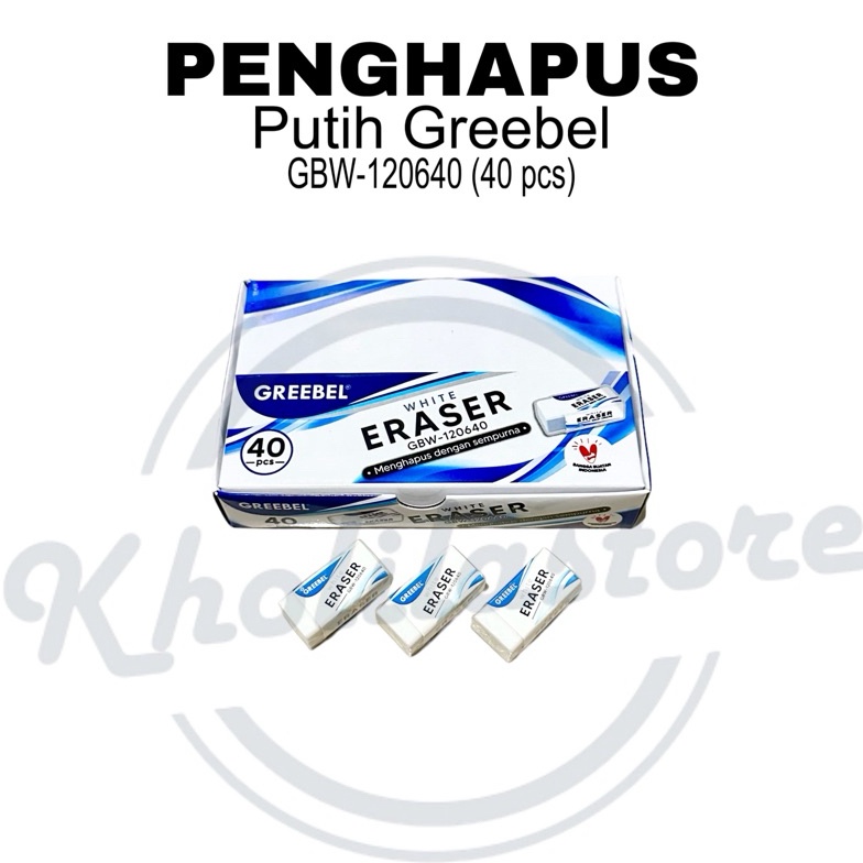 

KODE Q14T 4 pcs Eraser Penghapus Putih Kecil Greebel GBW1264