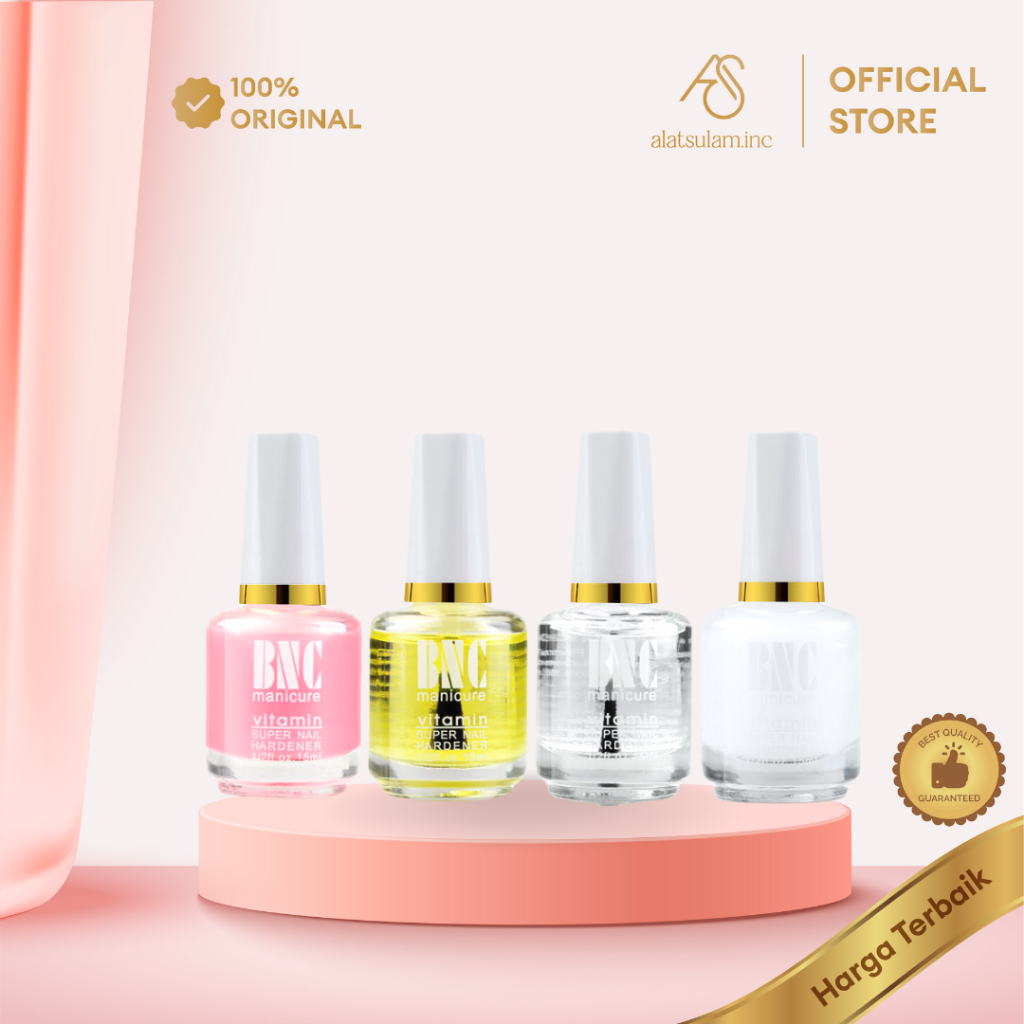 BNC Nail Oil Hardener Softener Minyak Vitamin Kuku 15ml