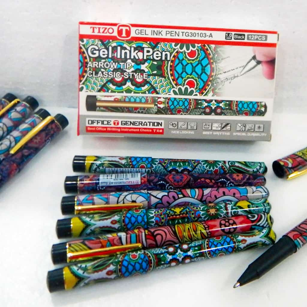 PULPEN, PULPEN GEL, BOLPEN, BOLPOIN, BP GEL 1.0MM TANDA TANGAN TG 30103 TIZO
