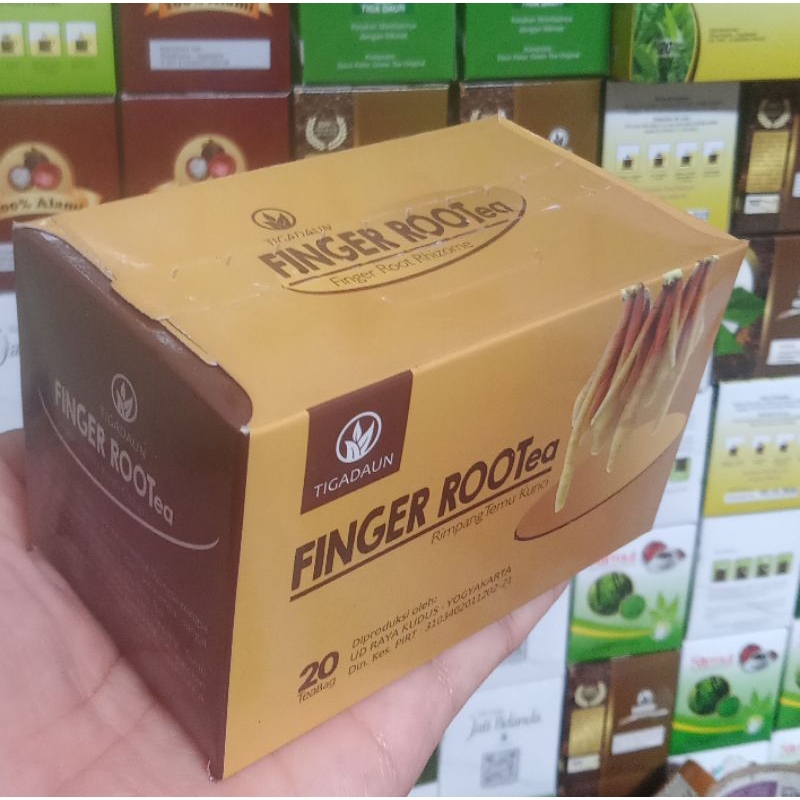 

Teh Celup Finger Root / Temu Kunci cap Tiga Daun UD Raya Kudus