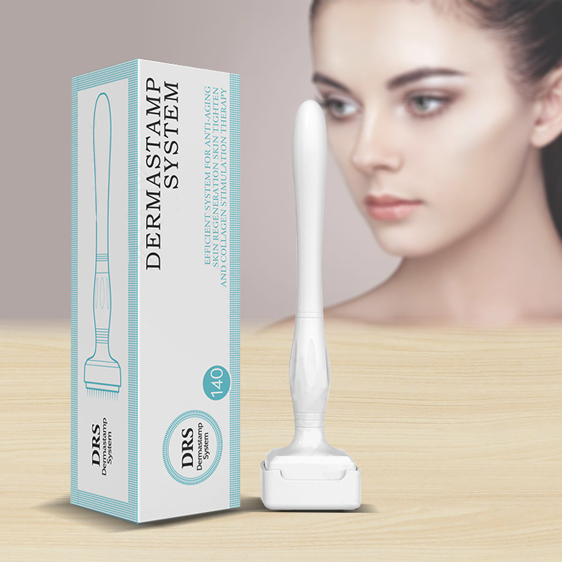 0.5mm Derma Stamp / Derma Roller 140 Pin / Multistep Stamp Roller / Skin Face Derma Stamp