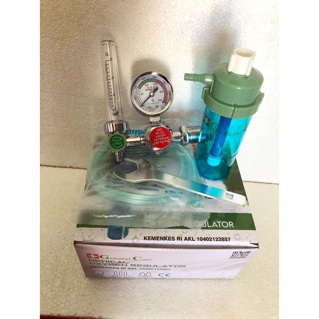 Regulator Medis oksigen General Care Regulator Oksigen Murah