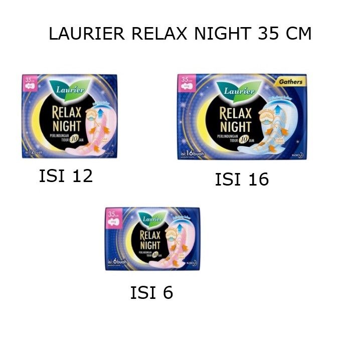 Laurier Relax Night Wing 35 CM