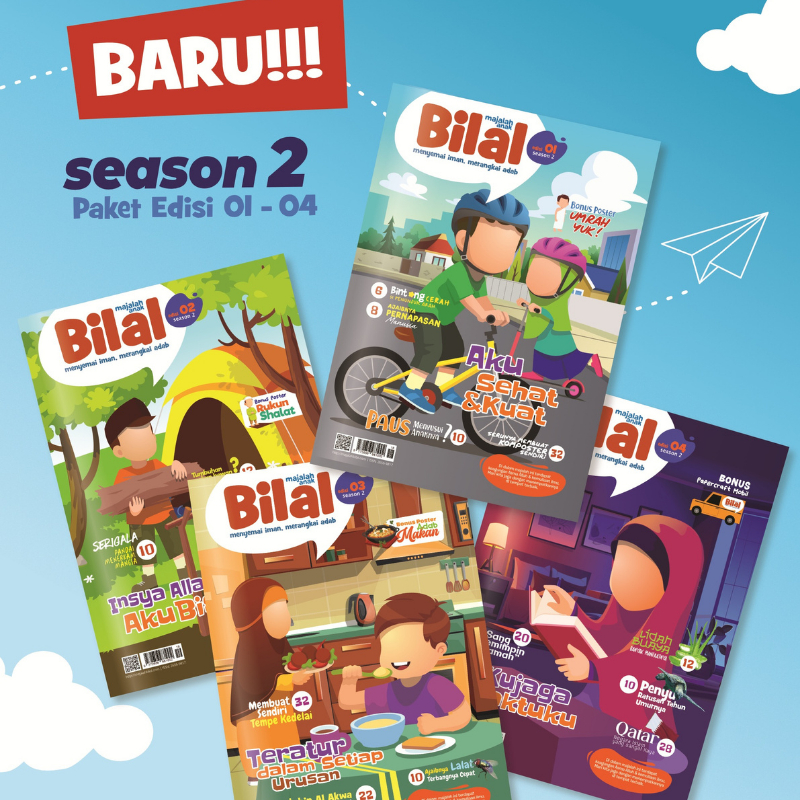 Majalah Bilal Terbaru Season 2 Edisi Paket 01-04