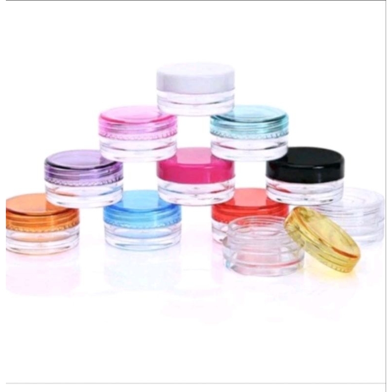 Jar kosmetik 3 gr ,tempat kosmetik ,Jar Kosmetik