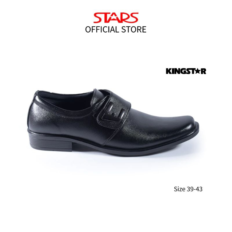 KINGSTAR Sepatu Formal Pria Roma Hitam