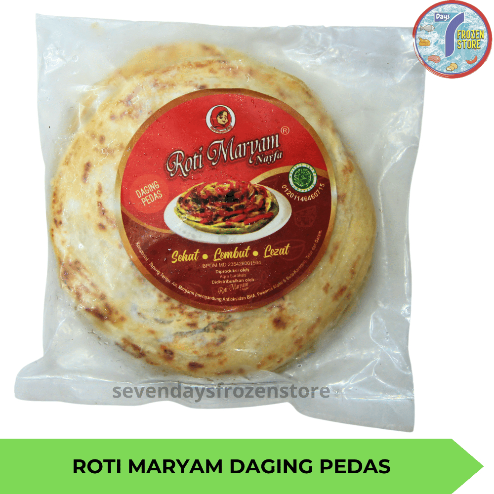 

Nayfa Roti Maryam | Roti Cane | Roti Canai Spesial Beku Frozen