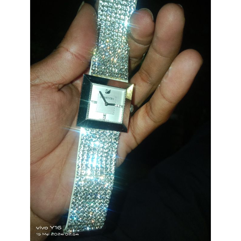jam tangan ori swarovski luxury