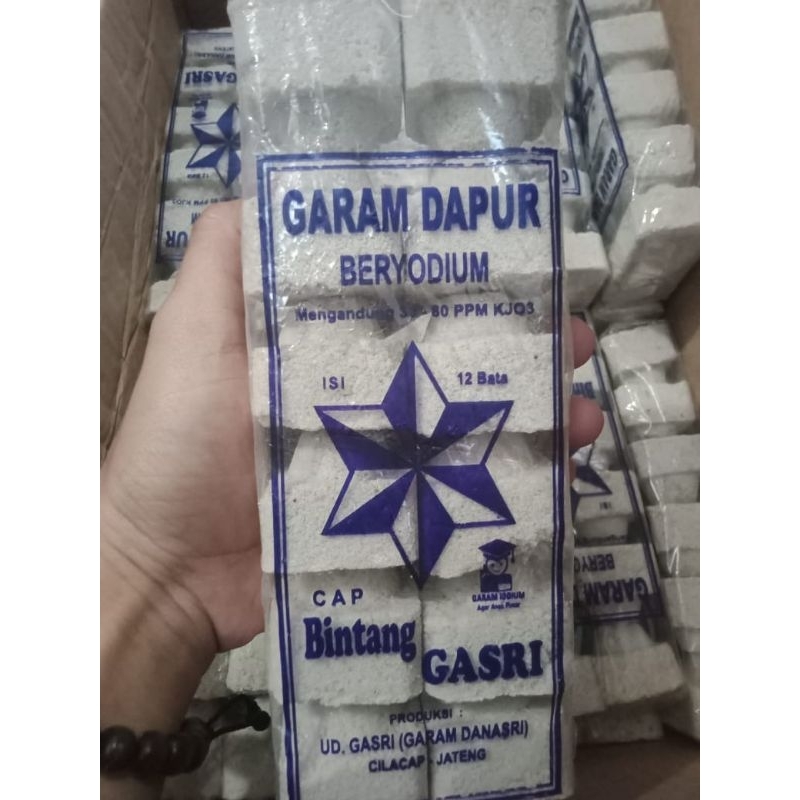 

Garam Bata / Garam Kotak / Garam Dapur / Garam Beryodium