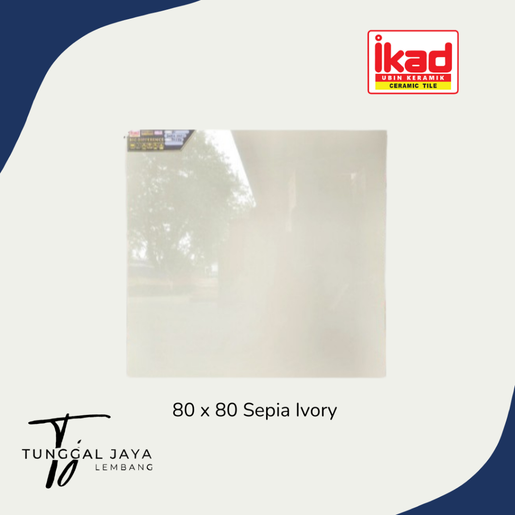 Granit Ikad Sepia Ivory 80x80 Kw 1