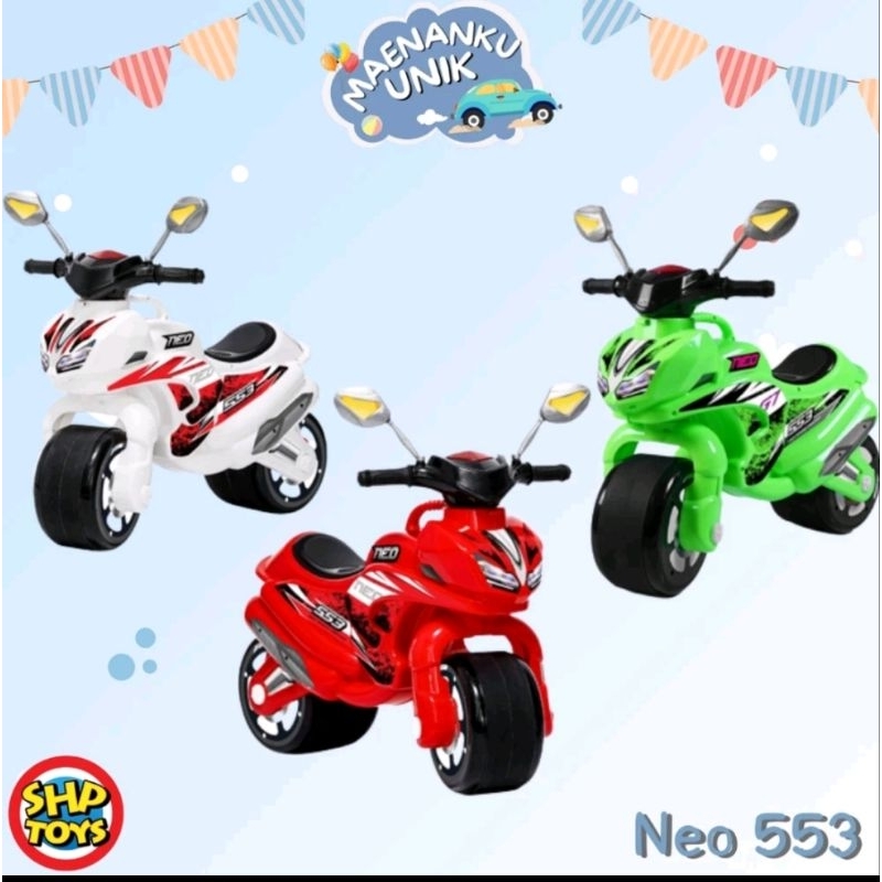 Mainan Anak Motor Motoran NEO 553/ NEO 557