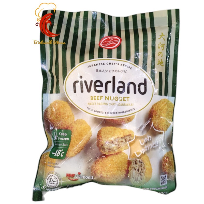 

Riverland Beef Nugget 500 Gr Naget Sapi