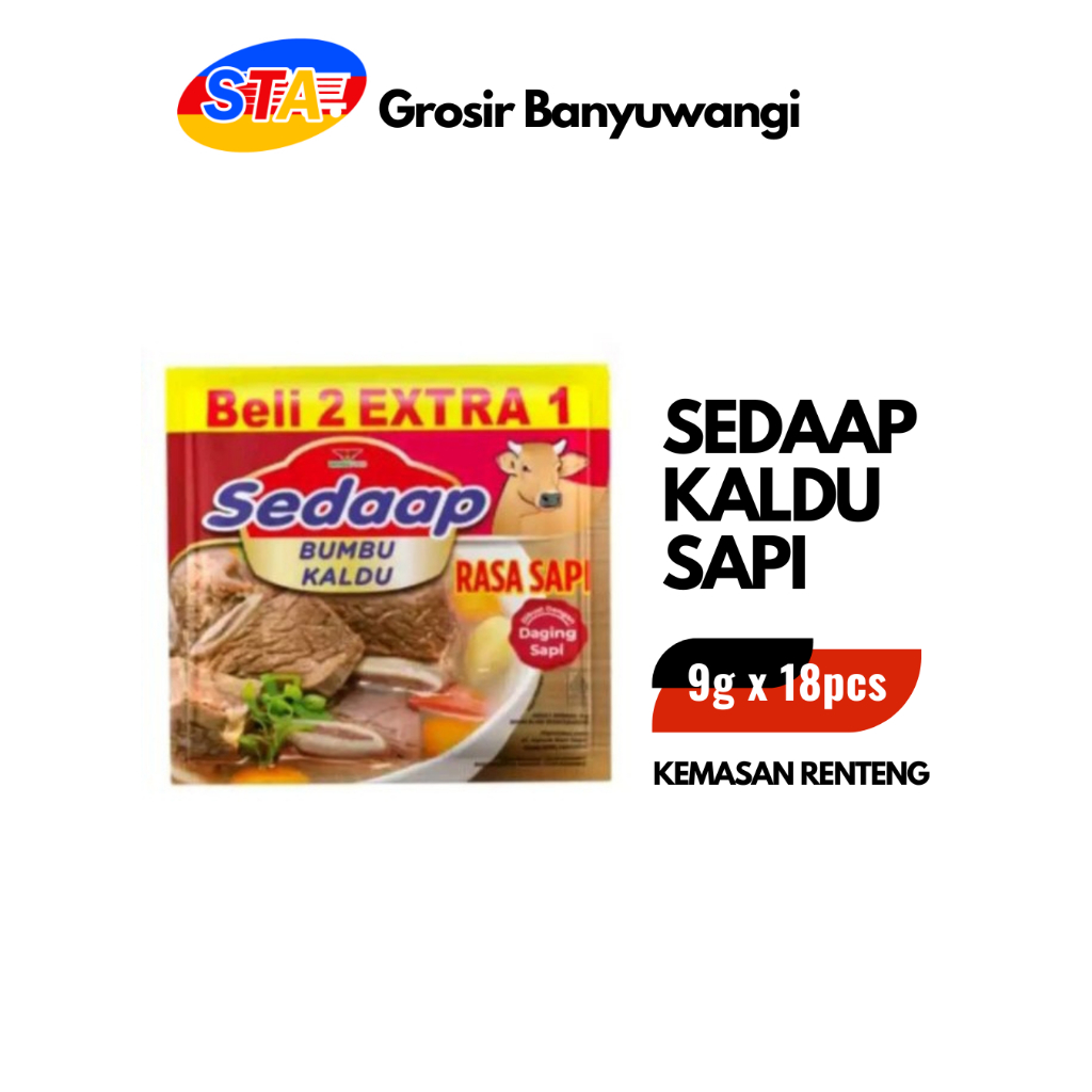 

[JATIM] SEDAAP KALDU SAPI 1 RENTENG | KALDU PENYEDAP
