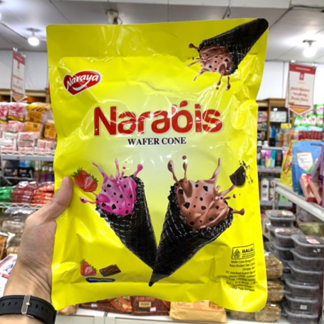 

NARAYA NARABIS WAFER CONE ASSORTMENT 220G