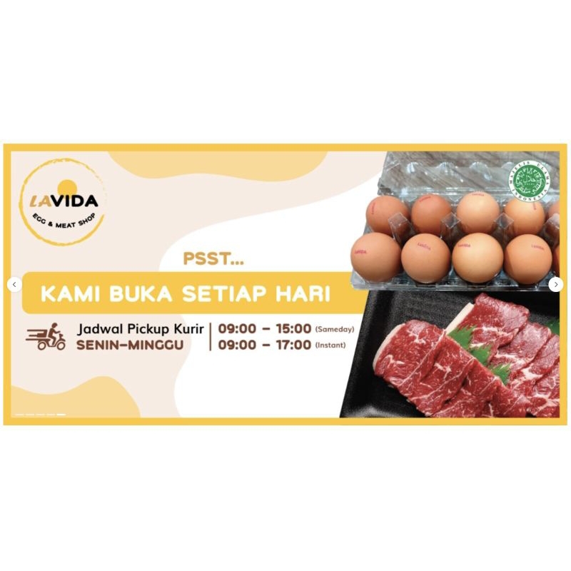 

Telur Omega 3 - 10 Butir