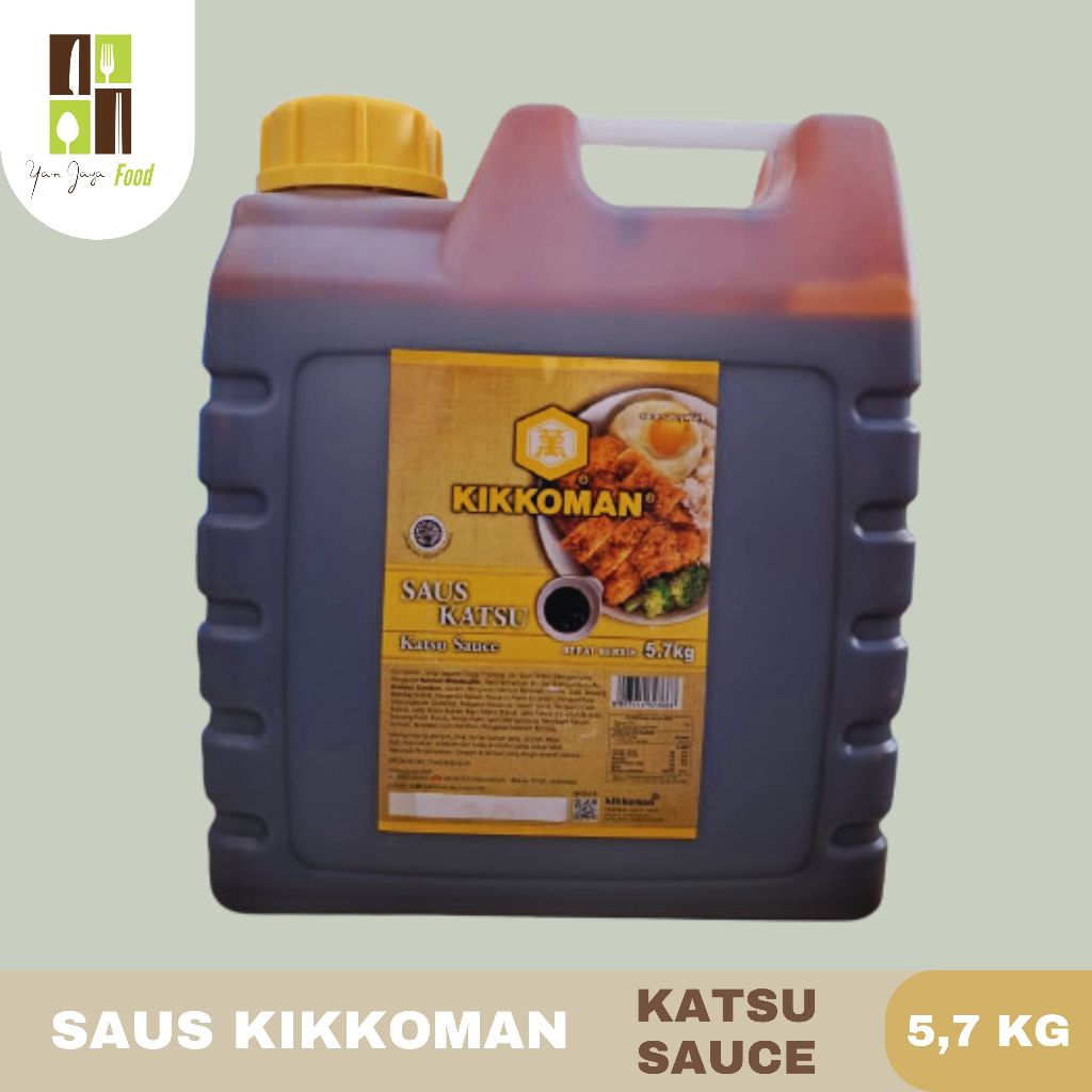

Kikkoman Katsu Sauce / Saus Katsu Kemasan 5.7 Kg