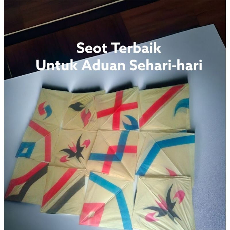 10 | 20 | 50 Pcs Layangan Setelan Pulas Rapih Murah Cililin dan Cimande 54
