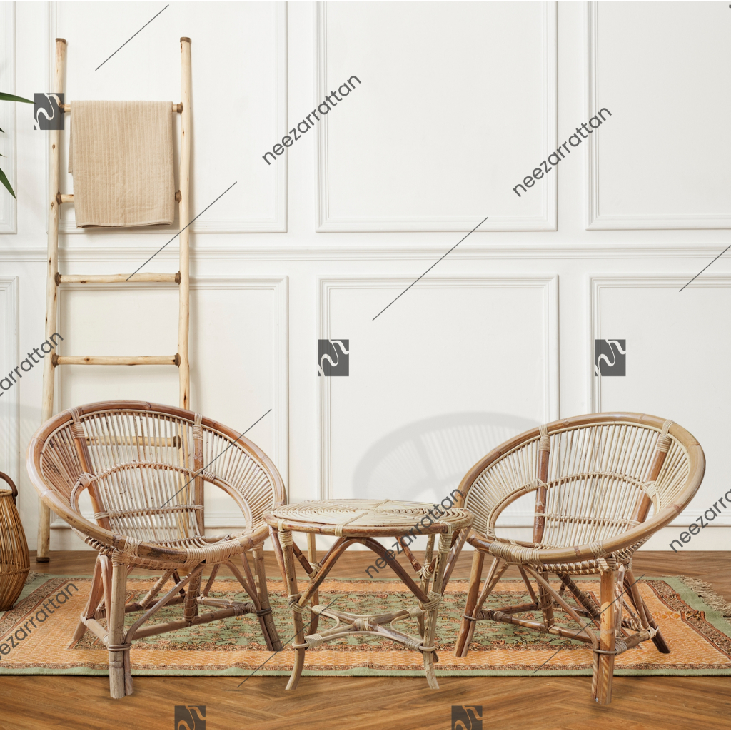 Kursi Rotan model Baron minimalis kursi ruang tamu kursi minimalis, kursi teras