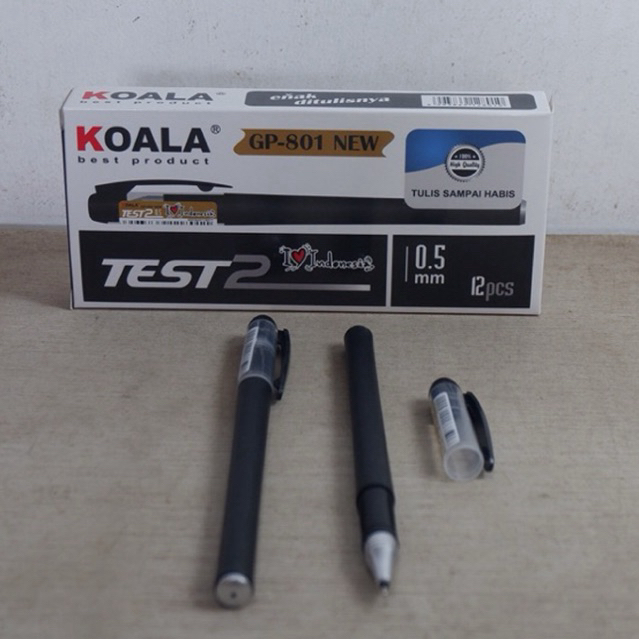 

Pulpen Gel 0,5mm KOALA GP-801 NEW (12pc)