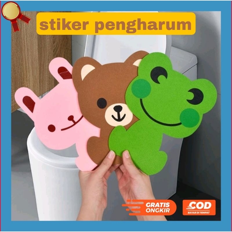 stiker parfum toilet , pengharum toilet , pengharum ruangan