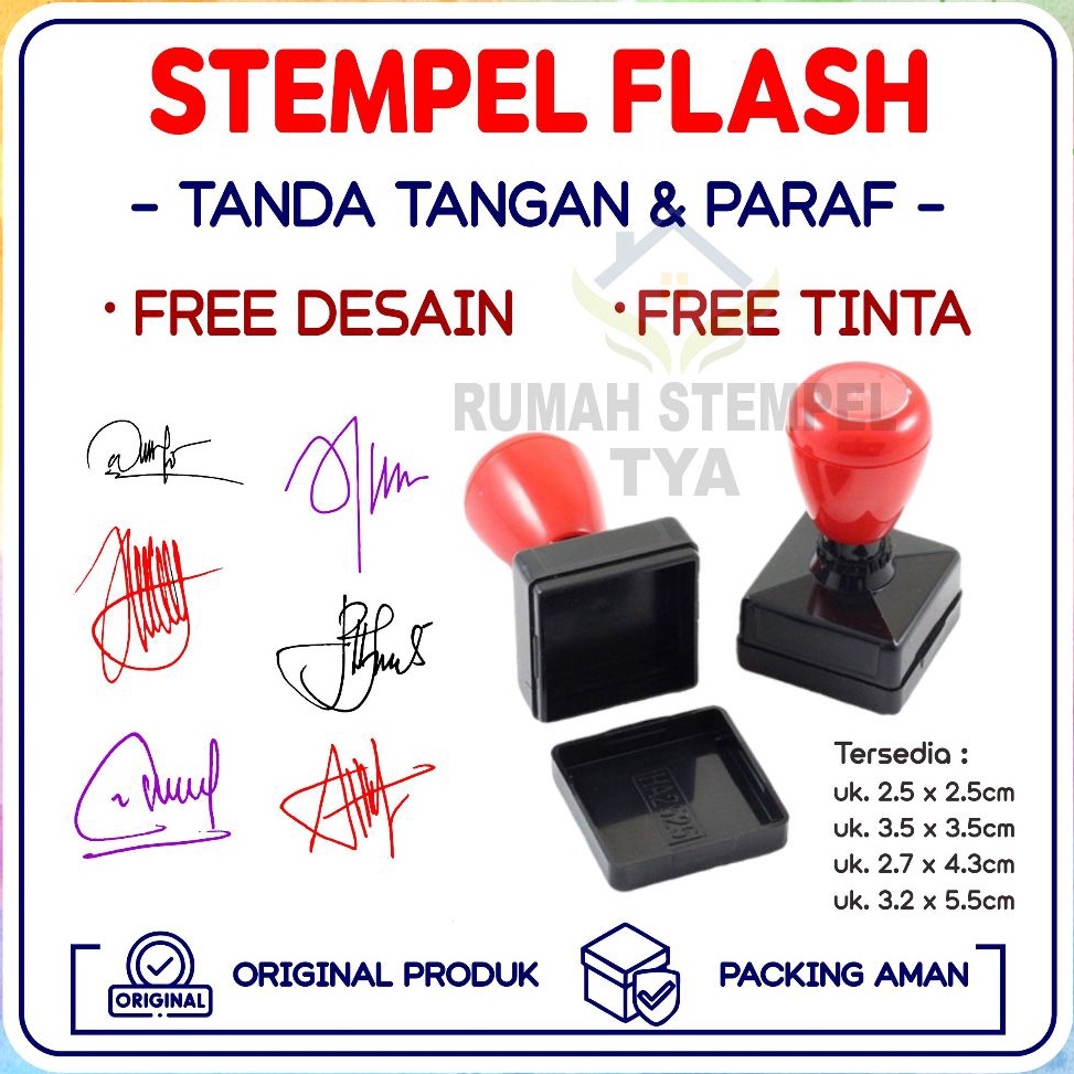 

KODE O5J Stempel tandatangan atau paraf