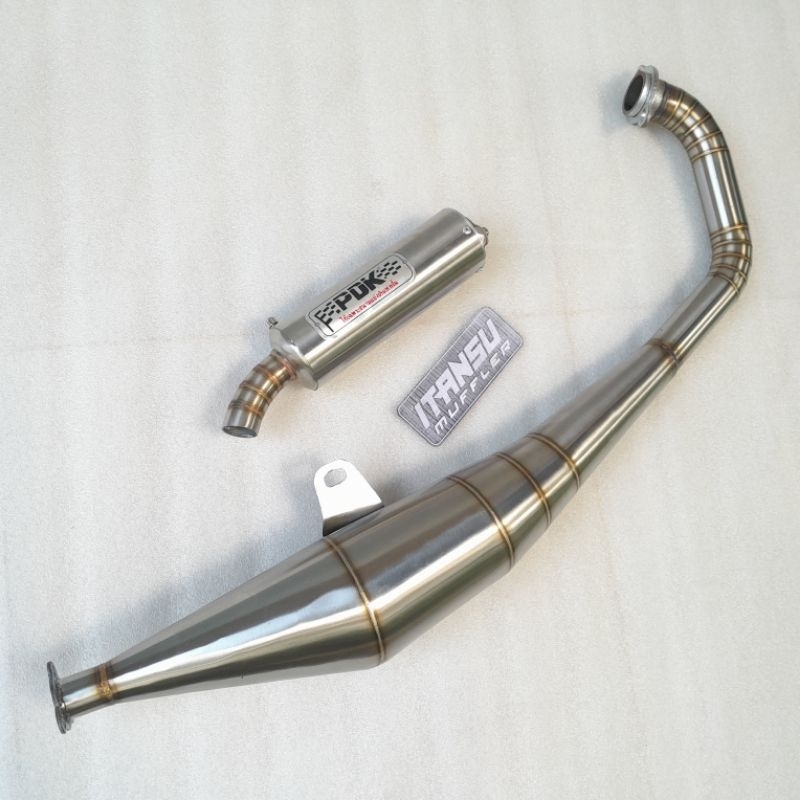 Knalpot PDK Y125Z Y125ZR Stainless