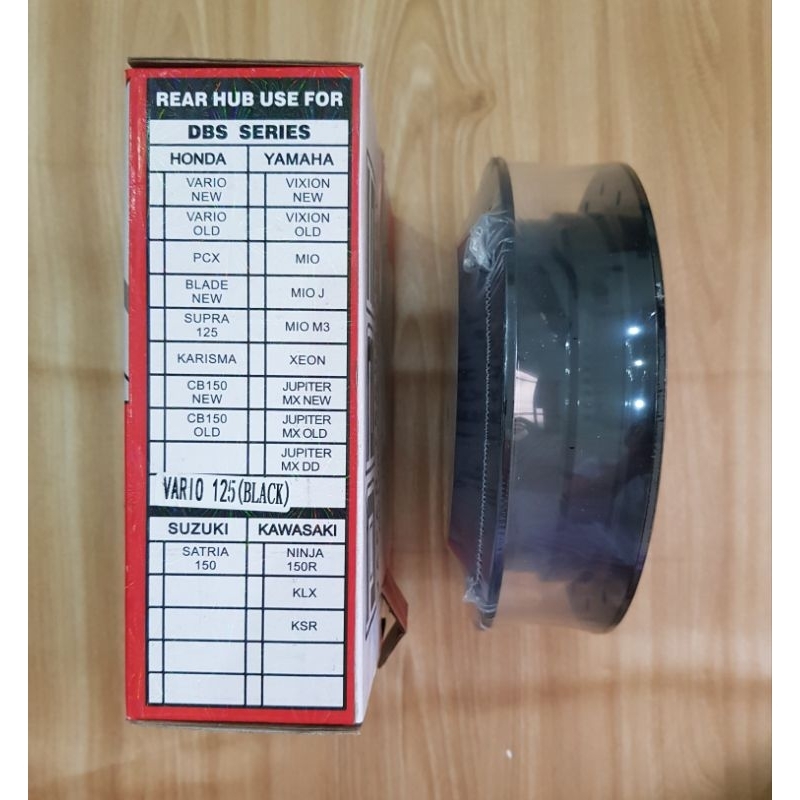 Tromol Belakang Vario 125/ Beat Only Hitam DBS Original.