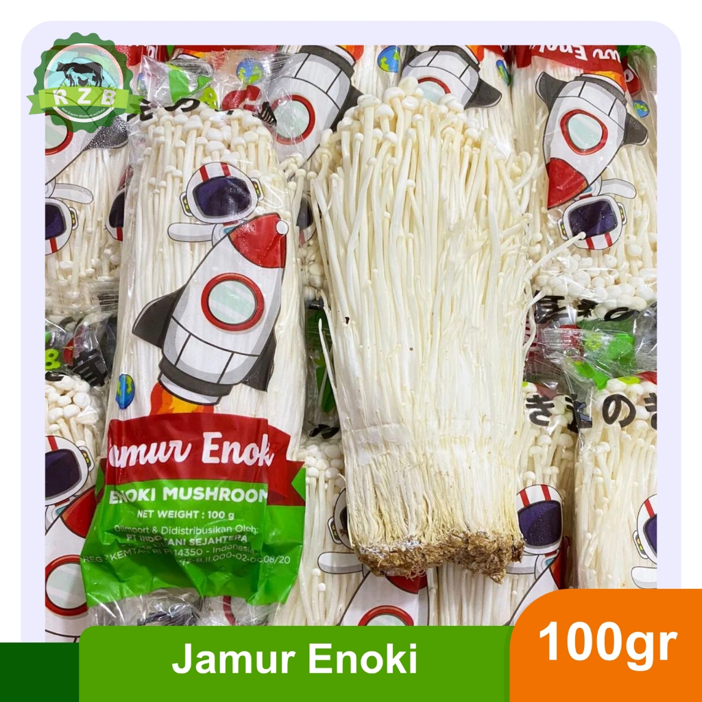 

Jamur Enoki Kemasan 100gr