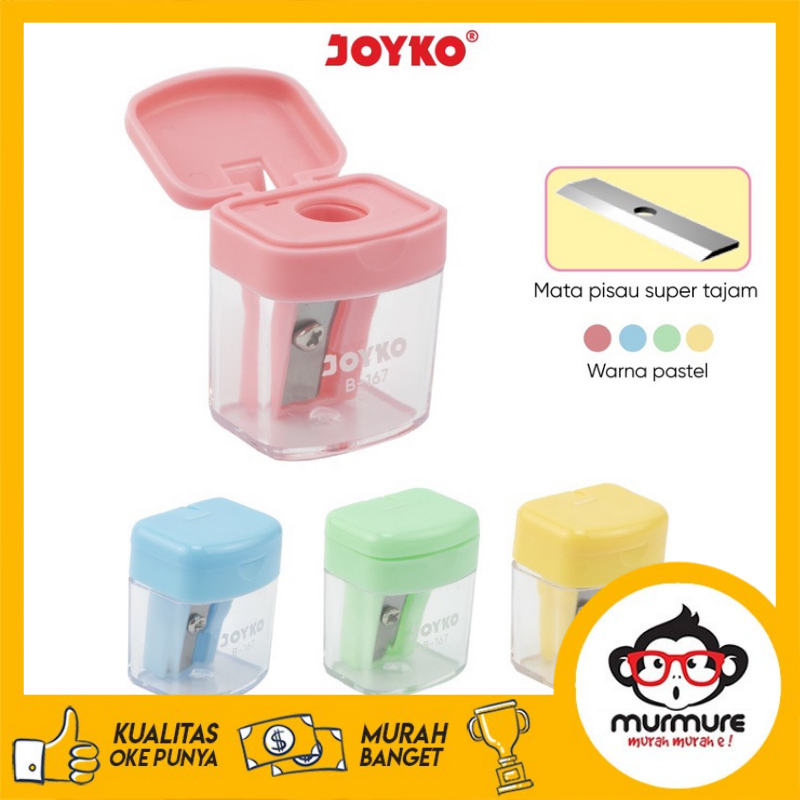 

MURMURE I RAUTAN SERUTAN SHARPENER JOYKO B-167 PASTEL COLOR