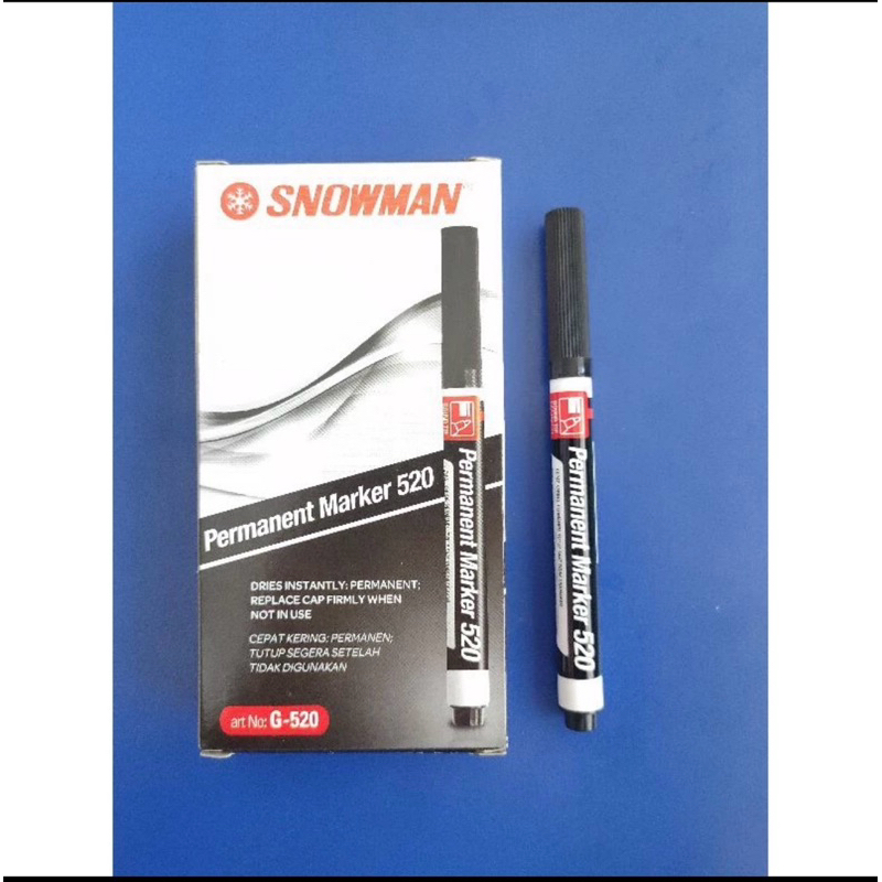 

Spidol Permanen Snowman G-520