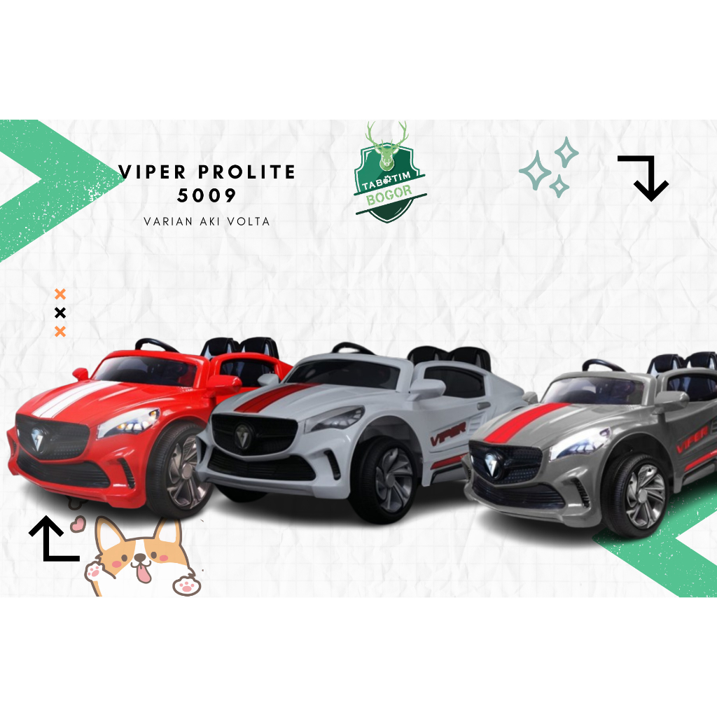 MAINAN AKI MOBILAN VIPER 5009 MOBIL KEREN