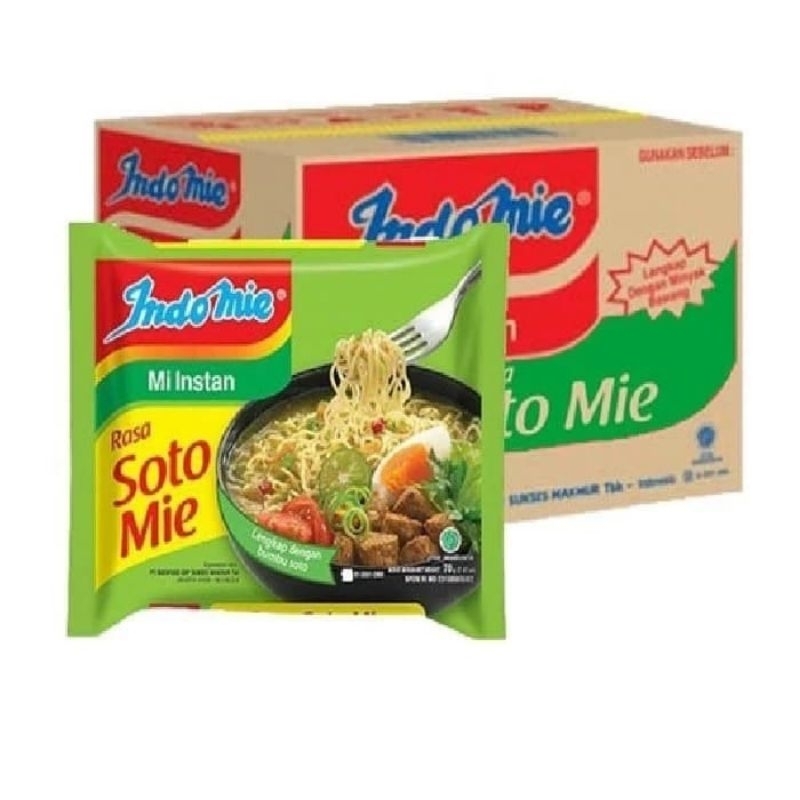 

INDOMIE SOTO 1 DUS ISI 40 PCS