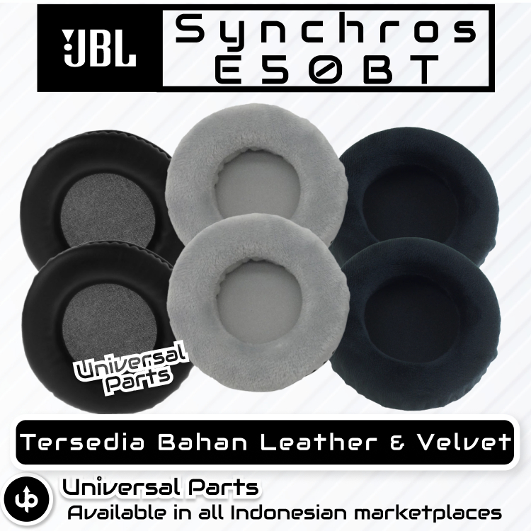 Bantalan Busa JBL Synchros E50BT / E 50BT Earpad Earcup Ear Pad Cup Cushion Foam Spons Pengganti Rep