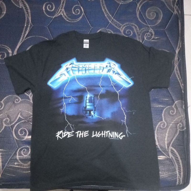 tshirt metallica - ride the lightning