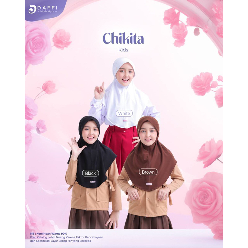CHIKITA HIJAB SEKOLAH ANAK BY DAFFI